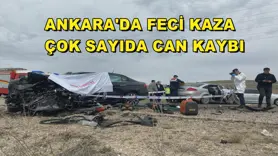 ANKARA'DA FECİ KAZA