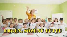 ERGEN, SÖZÜNÜ TUTTU