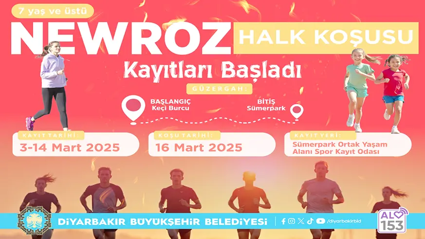 Newroz Halk Koşusu yapılacak