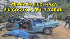 Adana'da feci kaza