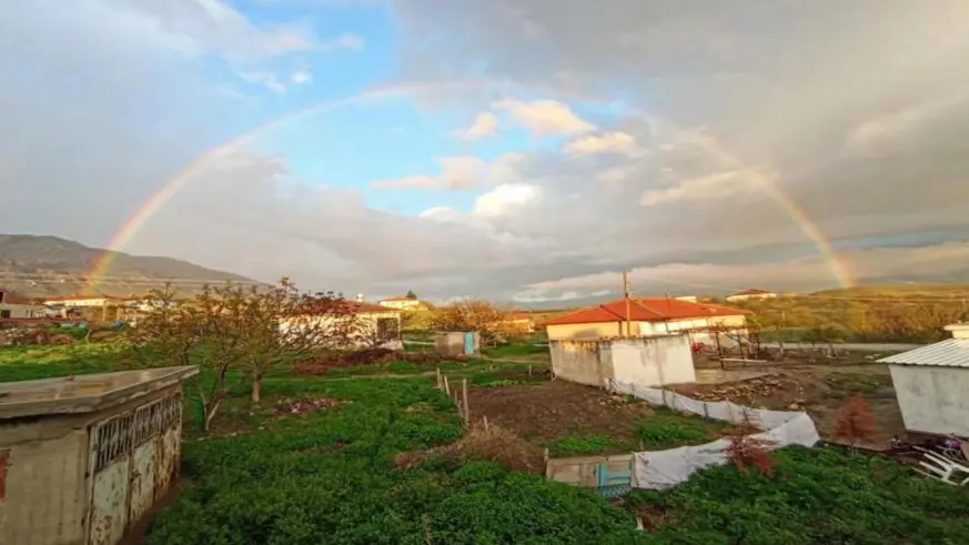 Gökkuşağı hayran bıraktı