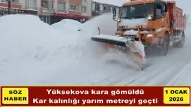 Kar kalınlığı yarım metreyi geçti