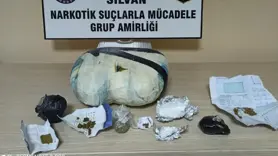 Silvan’da uyuşturucu operasyonu