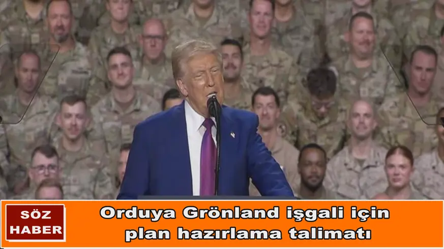 Orduya Grönland işgali için  plan hazırlama talimatı