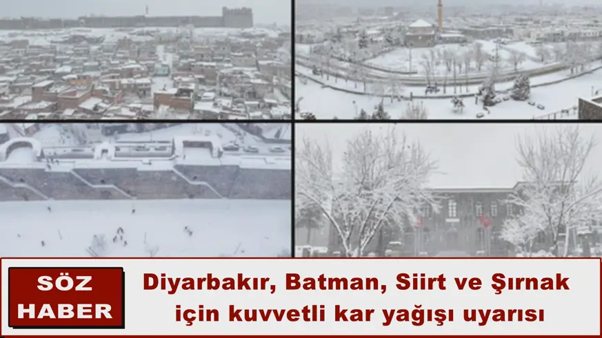 Meteorolojiden 4 il için kar yağışı uyarısı